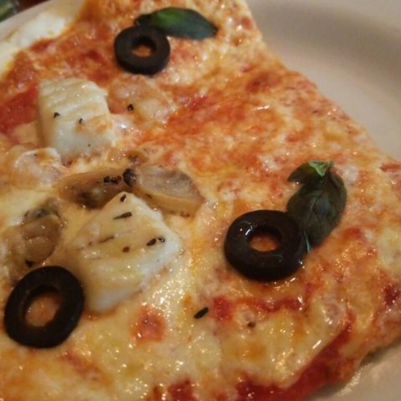 シーフードピッツァ（ランチセット）(ラ・パスタ陶 和光店)