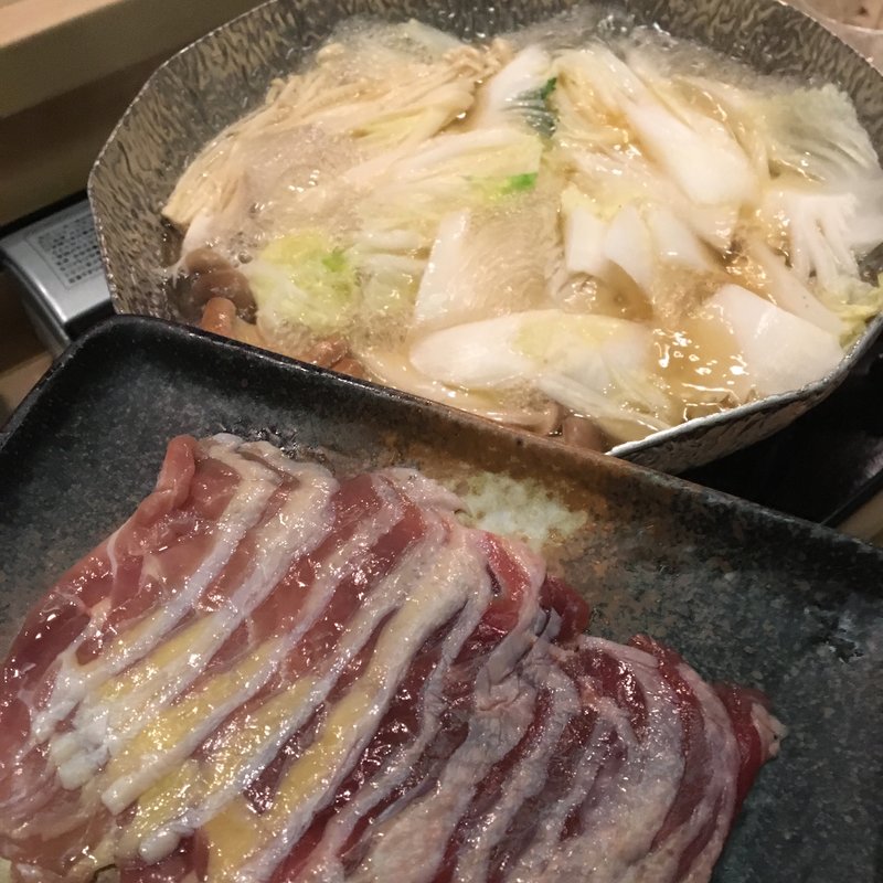 鬼北雉しゃぶしゃぶ(鳥半 （とりはん）)