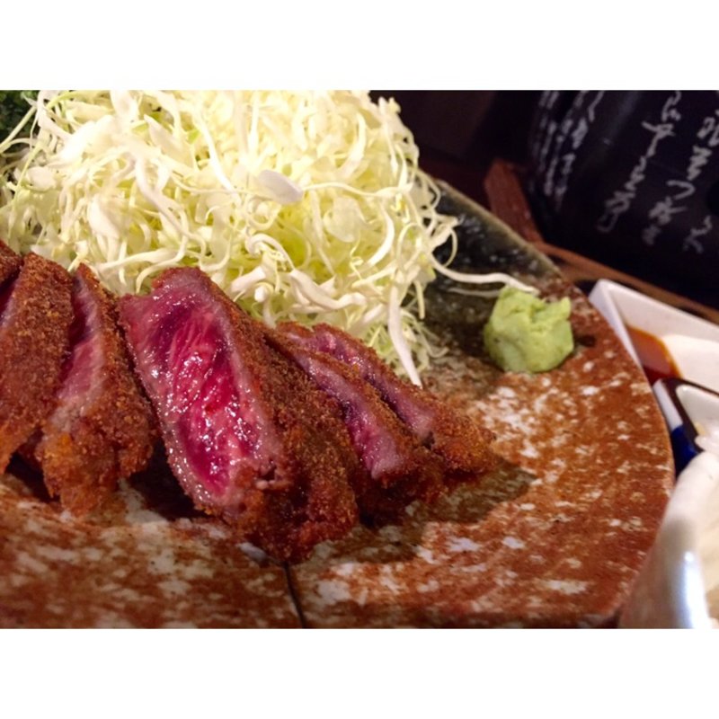 牛カツ(牛かつもと村 渋谷店)