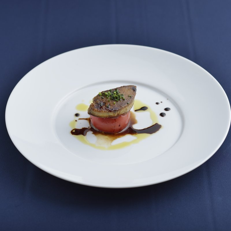 フォアグラのソテー　トマトとともに(ニョッキ 梅田店)