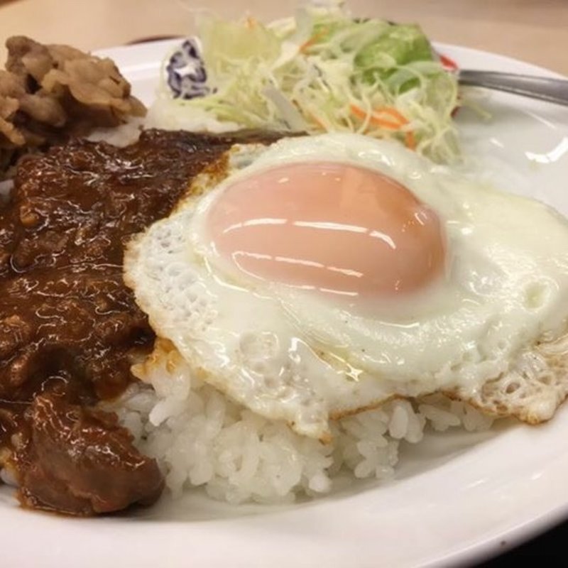 坦々エッグプレート(松屋 中洲店 )