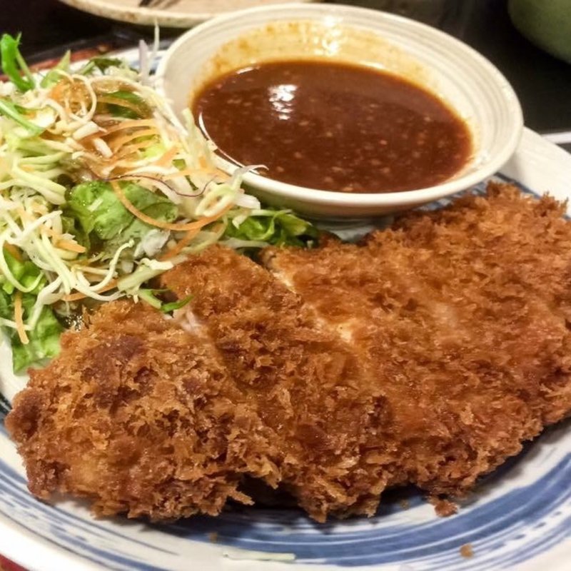 とんかつ(はかたきねやうどん原田店)