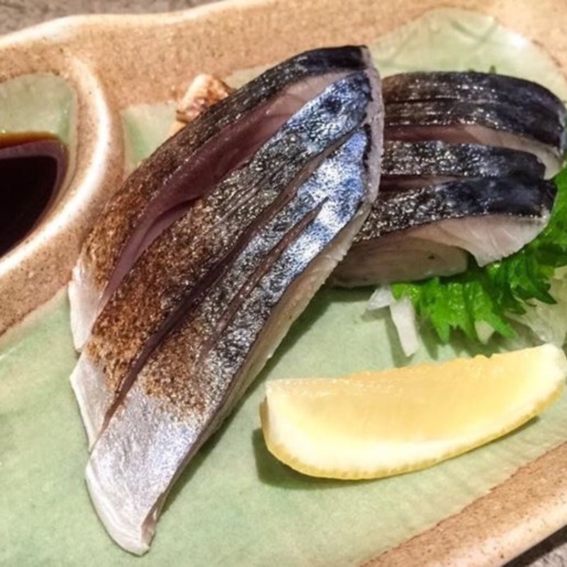 炙りしめ鯖(八剣伝　原田店)
