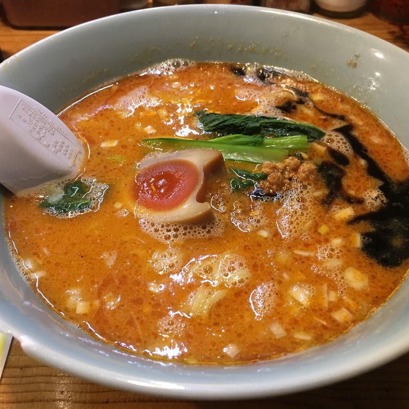 博多担々麺(博多担々麺 有吉商店)