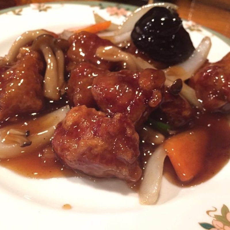 酢豚(博多担担麺 大吉)