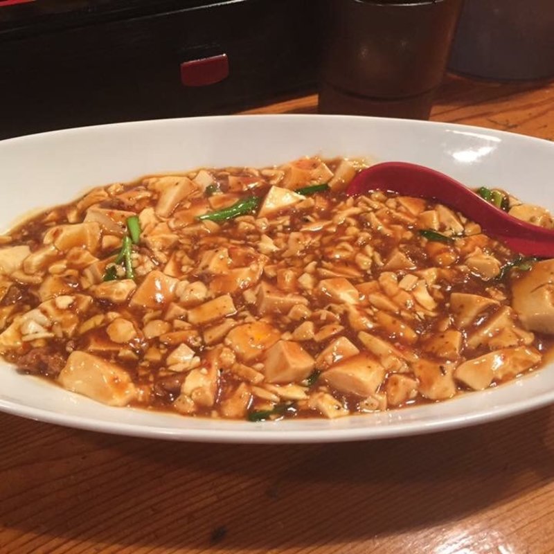 麻婆豆腐(博多担担麺 大吉)