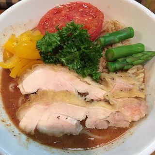 ゴマチリトマトまぜ麺(焼きトマト)2016年4月限定(ゆきち )
