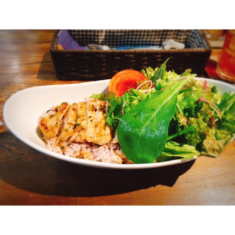 豚丼セット(Coral Tree Cafe)