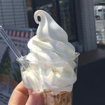 ソフトクリーム ミルク カップ(ミルクレット 深井店)