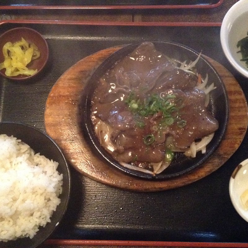 タン塩定食(焼肉 鷹ヶ巣 阪急梅田店（たかがす）)