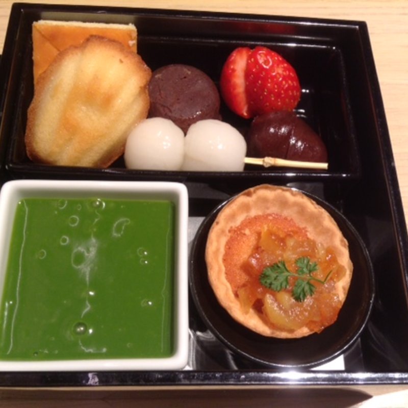 宇治抹茶のチョコフォンデュ　(オールデイダイニング　ラジョウ )