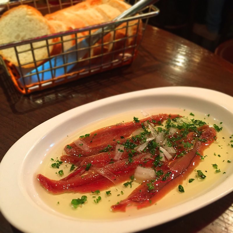 アンチョビ(Bar de Ollaria（バルデオジャリア）)