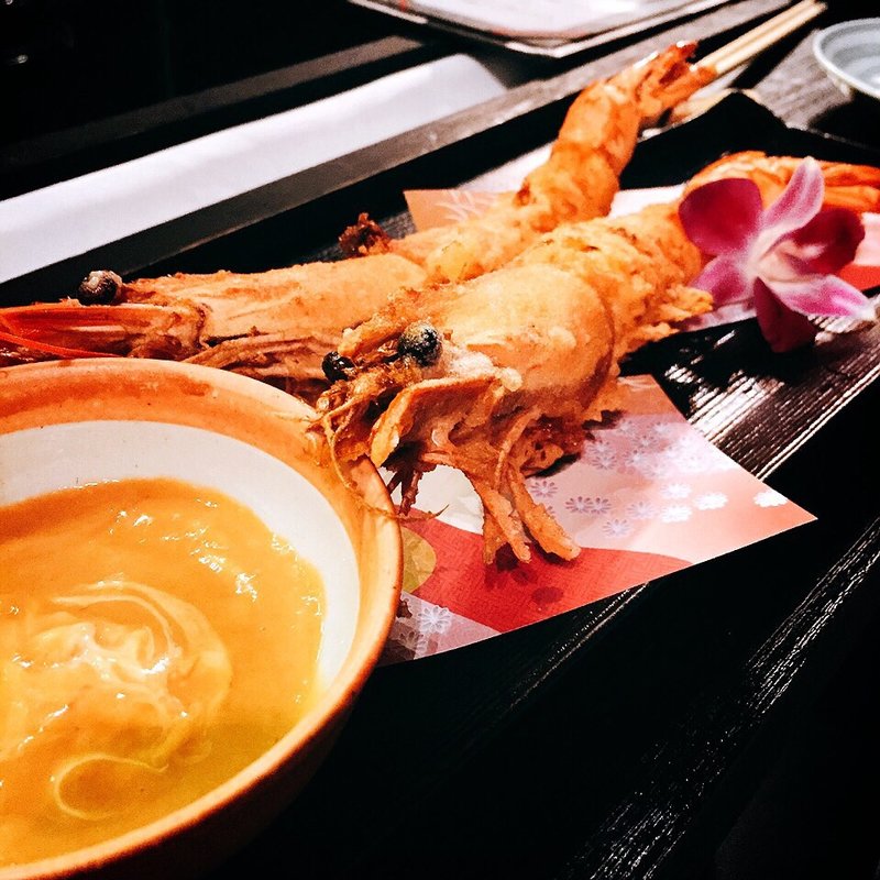 エビ天ぷらとウニマヨネーズ(ウニバー Kai 一章 （カイイッショウ）)