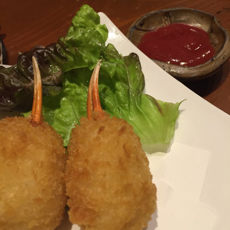 カニクリームコロッケ 2ケ(遊食彩宴居酒屋 Jambo家 （ジャンボヤ）)