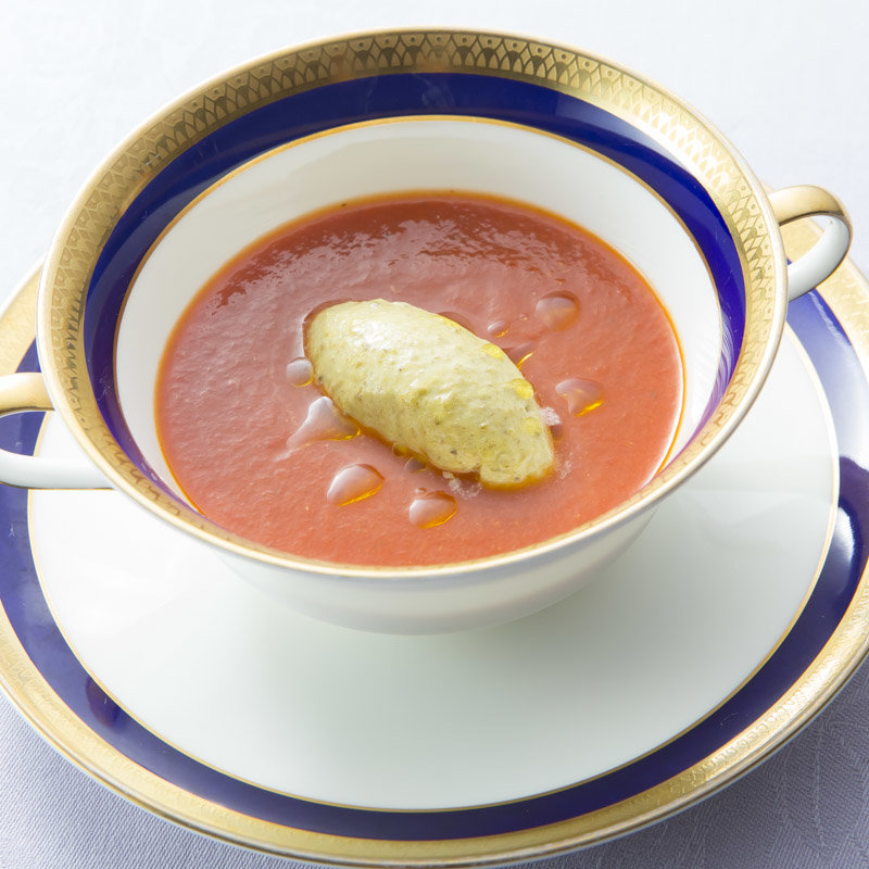 バジルムース　トマトソース(cugnette/キュニエット)