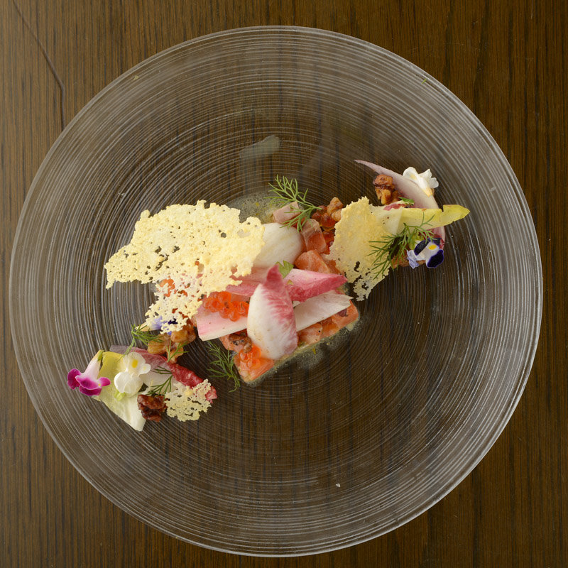 サーモンのカルパッチョ(青山Ｉｎｄｉｇｏ)