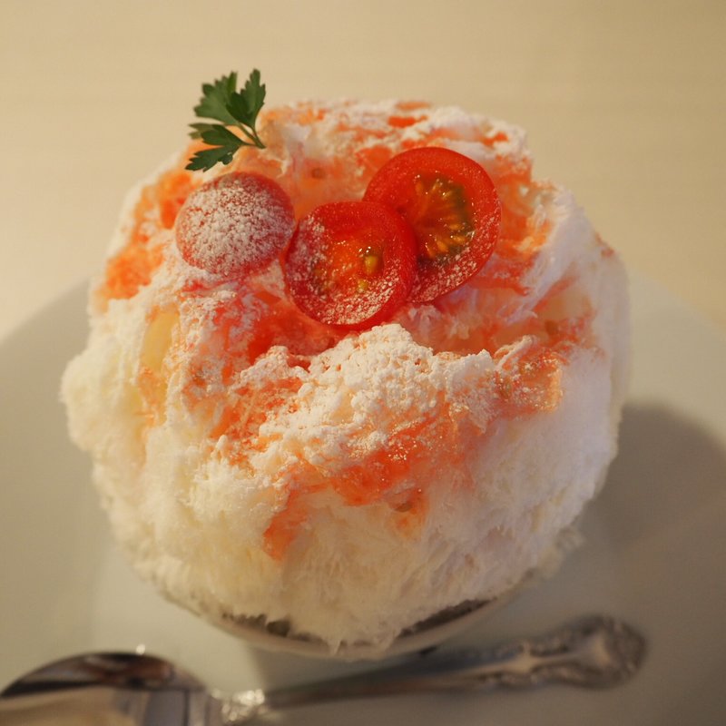 とまとのけーき(浦和かき氷 蔦)