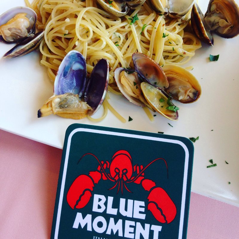 ■ボンゴレビアンコ(あさりとにんにくの白ワイン)(ブルーモーメント)