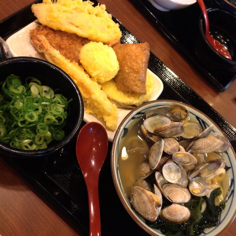 アサリバターうどん(丸亀製麺)