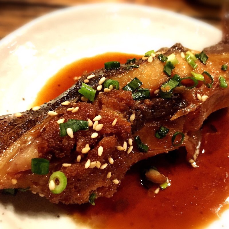 なめた鰈煮付(我ー喰う)