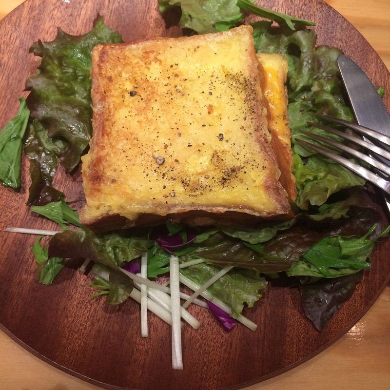 フレンチサンド  ツナマヨ&チーズ(Neighbors Brunch with パンとエスプレッソと)