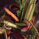 無農薬宮城蔵王直送　その日届いた高原野菜の一皿