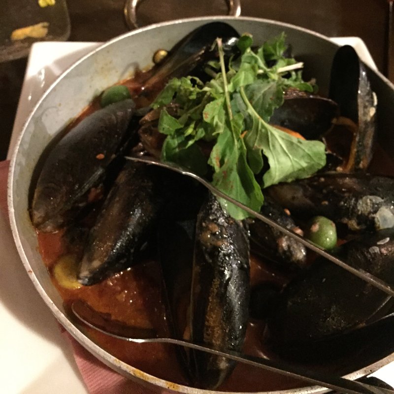  石巻雄勝産大粒ルーム貝のマリエール風(カンパニリズモ （campanilismo）)