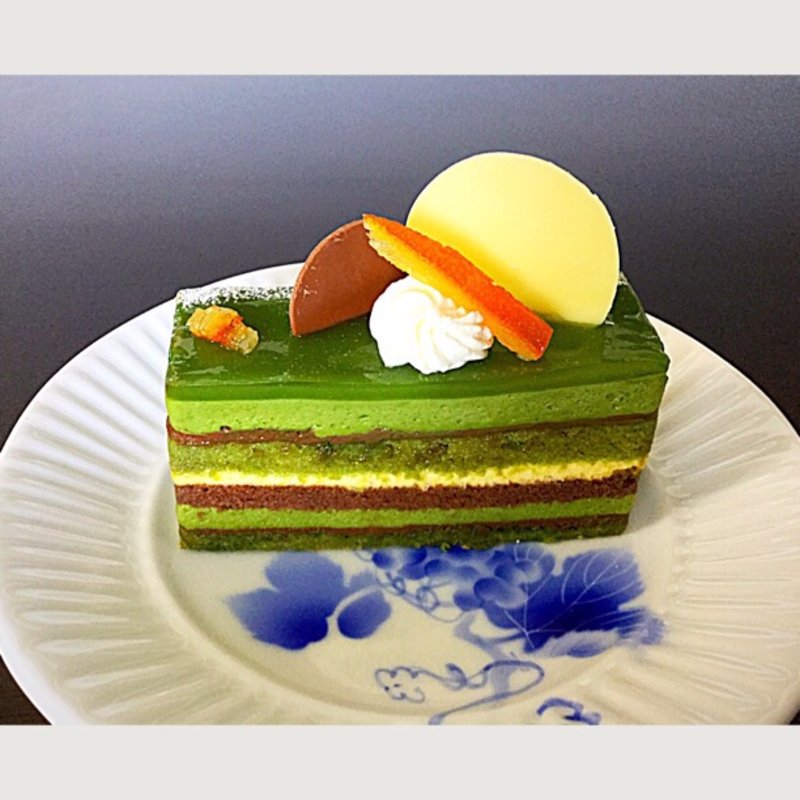 西尾抹茶とオレンジのオペラ(アンテノール 阪神百貨店 )