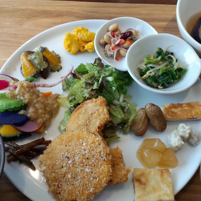 ワンドロップ ベジ プレート(ワン ドロップ カフェ （one drop cafe）)