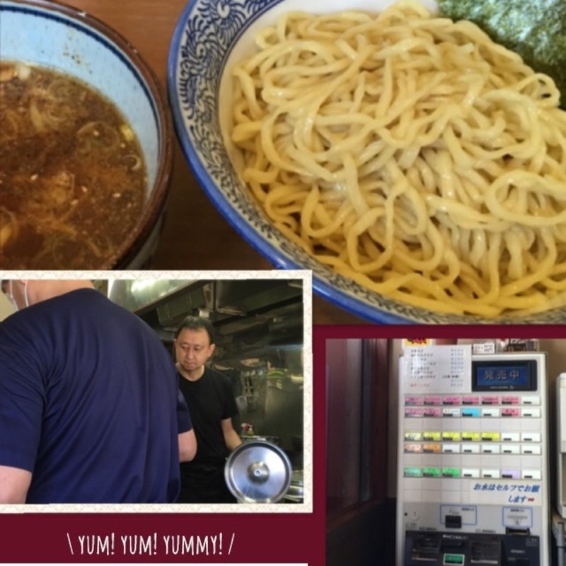 しょう油つけそば (太麺)(中華そば ばんや)