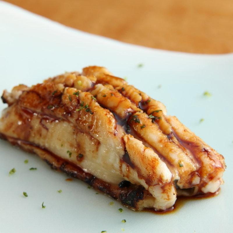 煮穴子の握り(ふじさわ)