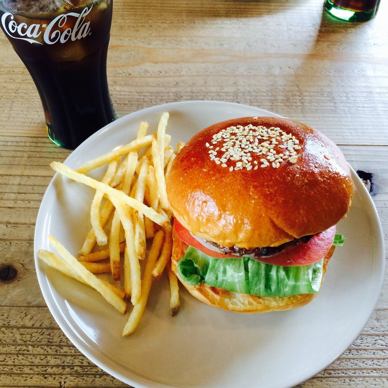 ソースハンバーガー(heap)