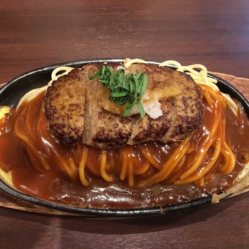 和風ハンバーグスパ(スパゲッティ チャオ 豊川支店 )