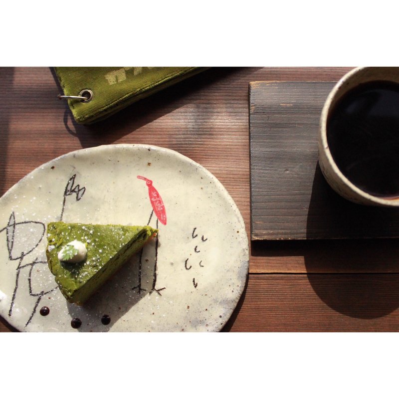 抹茶のチーズケーキ(カフェ ケシパール )