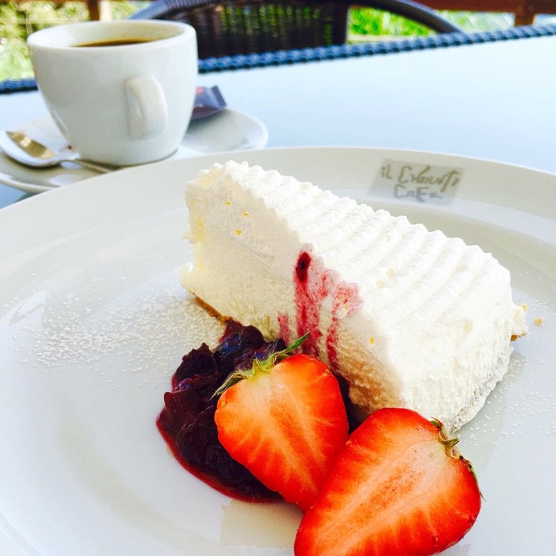 レアチーズケーキ(イルキャンティ・カフェ 江の島)