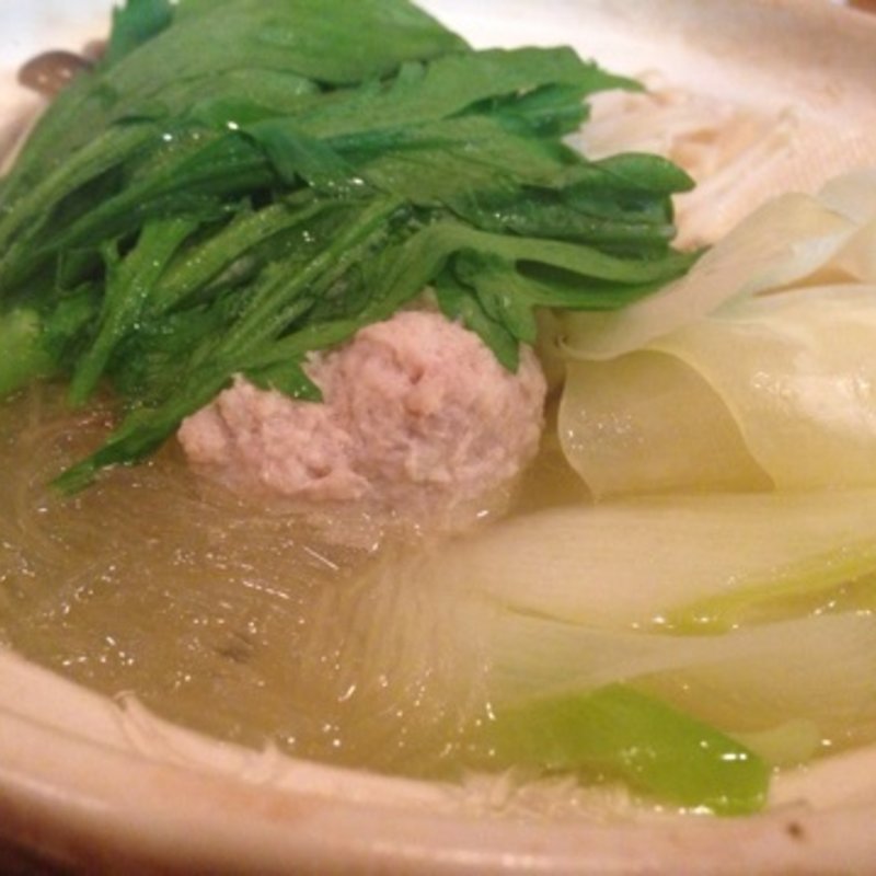 若鶏のスープ炊き