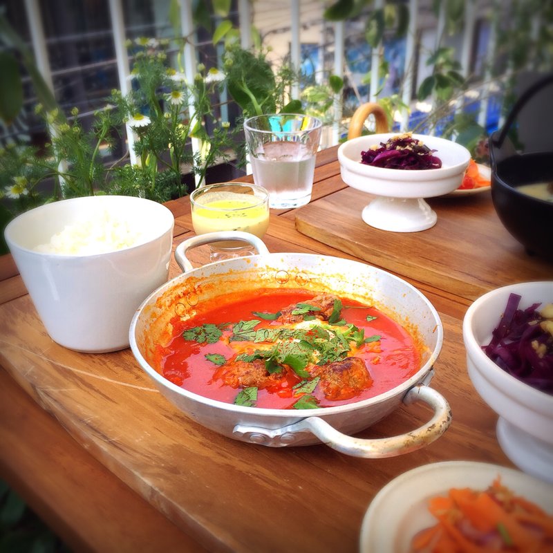 タジン風ミートボール(also Soup Stock Tokyo （オルソ スープストックトーキョー）)