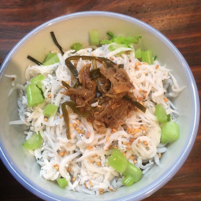 蒸ししらすの大根葉飯（終売）(AFURI 六本木交差点)