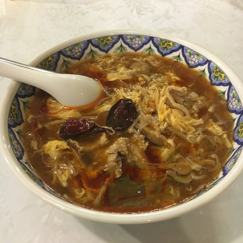 激辛酸辣湯麺(中国ラーメン揚州商人 新横浜店)