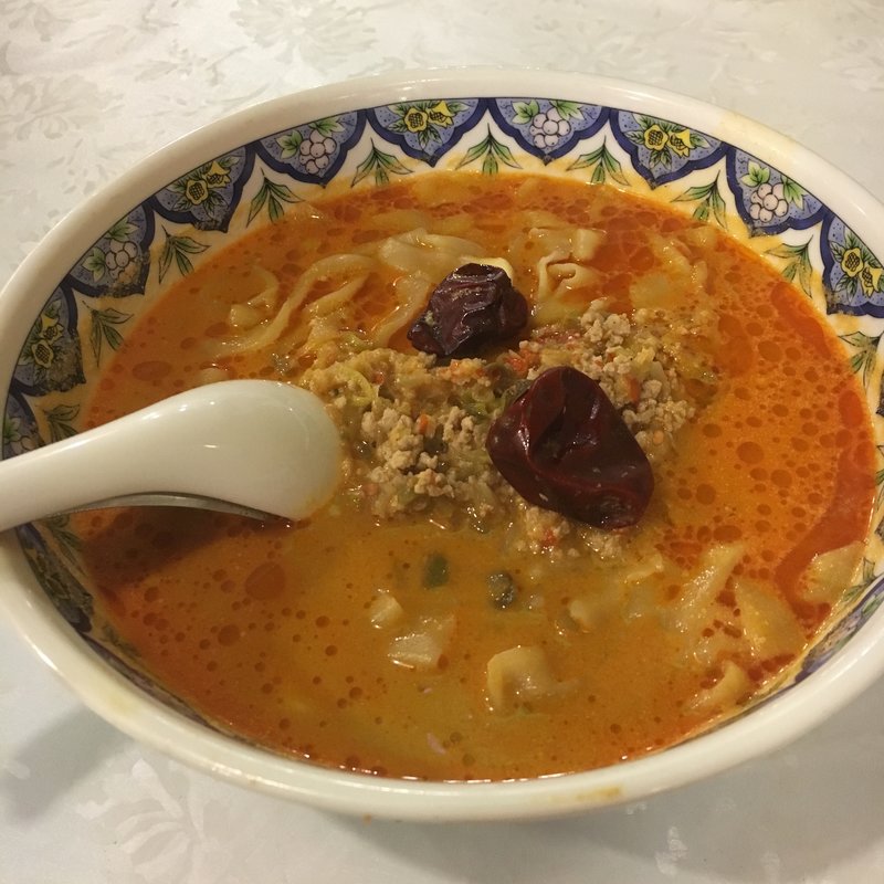 激辛担々麺(中国ラーメン揚州商人 新横浜店)