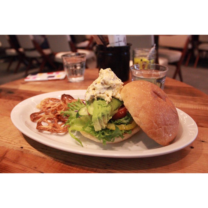 ベジタブルバーガー(J.S. BURGERS CAFE / LUKE'S LOBSTER ミント神戸店)