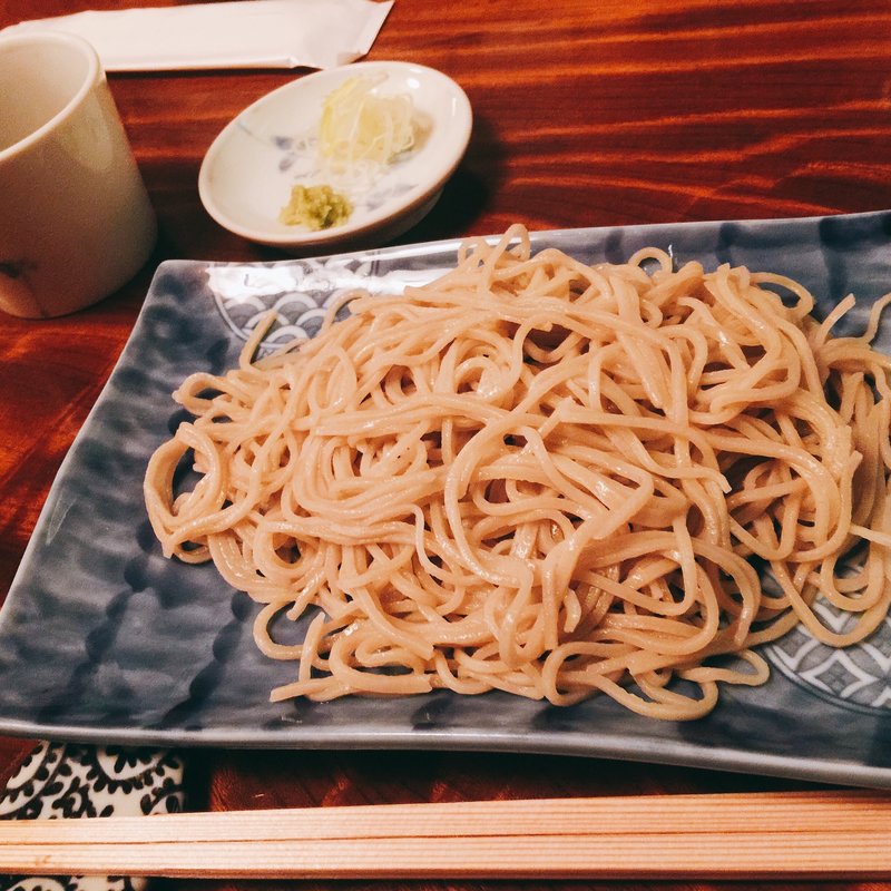 ざる蕎麦(土合やぶ)