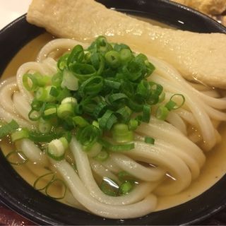 かけうどん　赤天のせ(うどん 丸香)