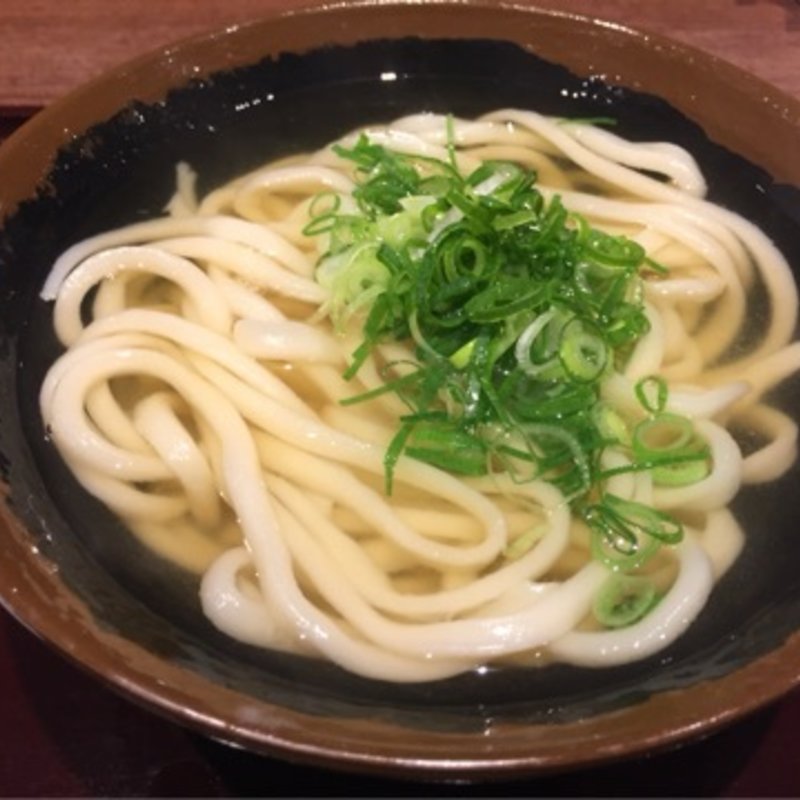 かけうどん（温）1玉