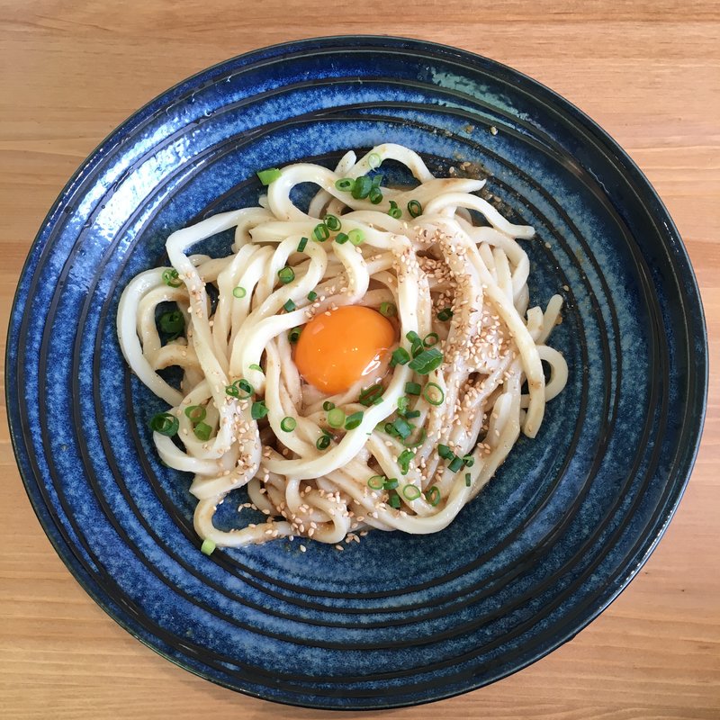 ゴマ玉うどん(まめ茶和ん)