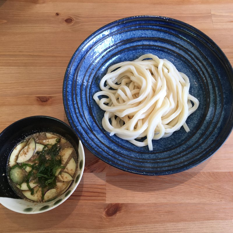 冷汁風ゴマだれつけ麺(まめ茶和ん)