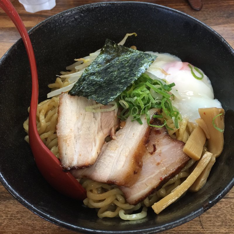 油そば エビたまり味(麺屋 一八 （めんや・いっぱち）)