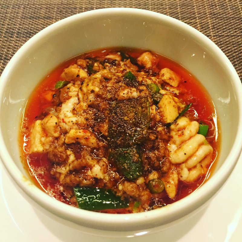 麻婆白子(はすのみ )