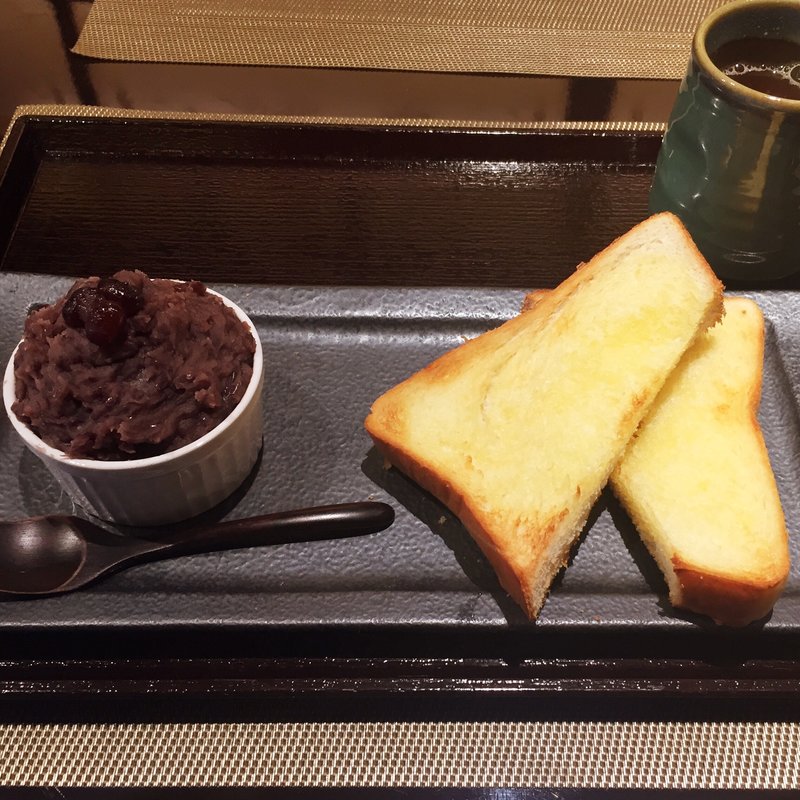 特製 小倉トースト(かきはち 本店)