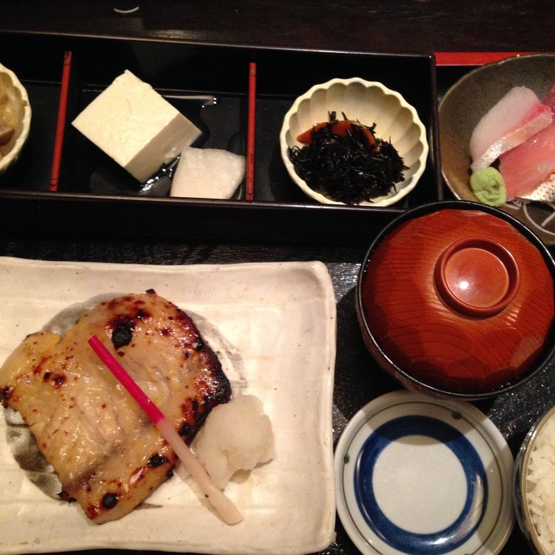 本日の焼魚御膳